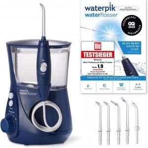 TĂM NƯỚC CẮM ĐIỆN CHUYÊN NGHIỆP WATERPIK ULTRA WF-663EU MÀU XANH Model 2026