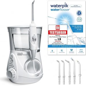 TĂM NƯỚC CẮM ĐIỆN CHUYÊN NGHIỆP WATERPIK ULTRA WF-660EU MÀU TRẮNG Model 2026
