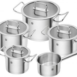 BỘ NỒI ZWILLING PRO SET 5 NẮP KÍNH