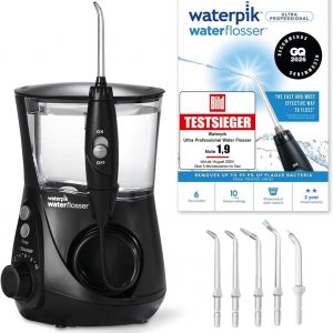 TĂM NƯỚC CẮM ĐIỆN CHUYÊN NGHIỆP WATERPIK ULTRA WF-662EU MÀU ĐEN Model 2026