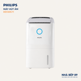 Máy hút ẩm và lọc không khí Philips DE5305/11 26.5L