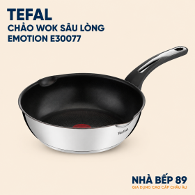 Chảo rán Tefal E30077 Wok Emotion-26 cm
