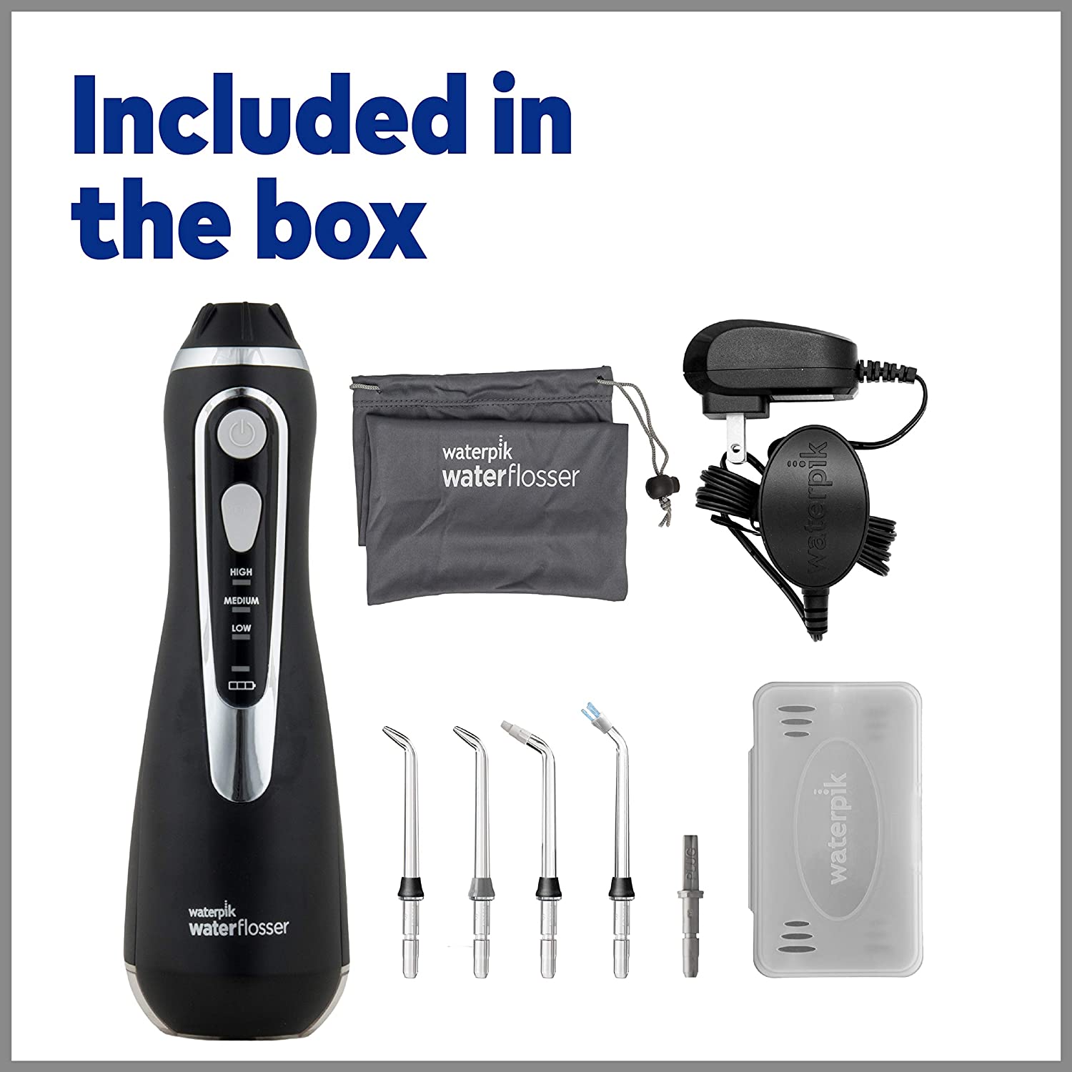 Máy tăm nước Waterpik Wp-562 Black
