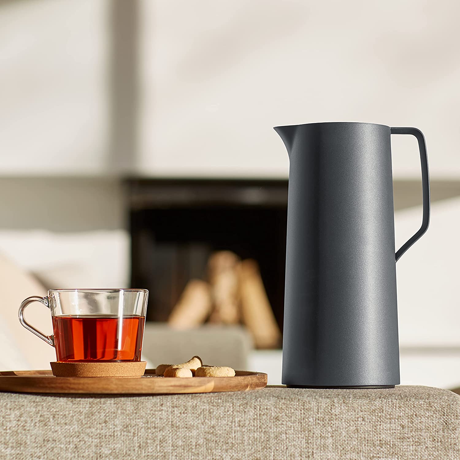 Bình Giữ Nhiệt Motiva Emsa N41701 1 Lít Màu Xám
