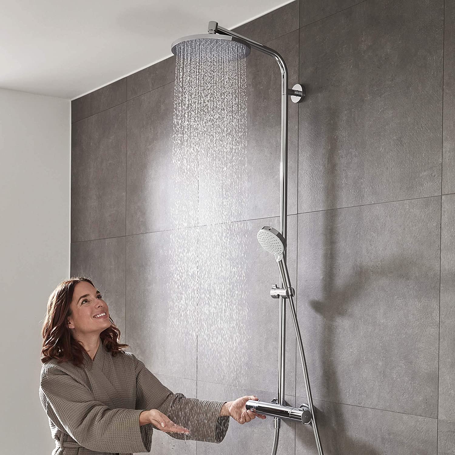 SEN CÂY HANSGROHE BÁT TRÒN 2 VÒI XẢ S240 27267000