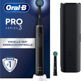 Bàn chải đánh răng điện Oral-B Pro Series 3 Màu Đen kèm Hộp