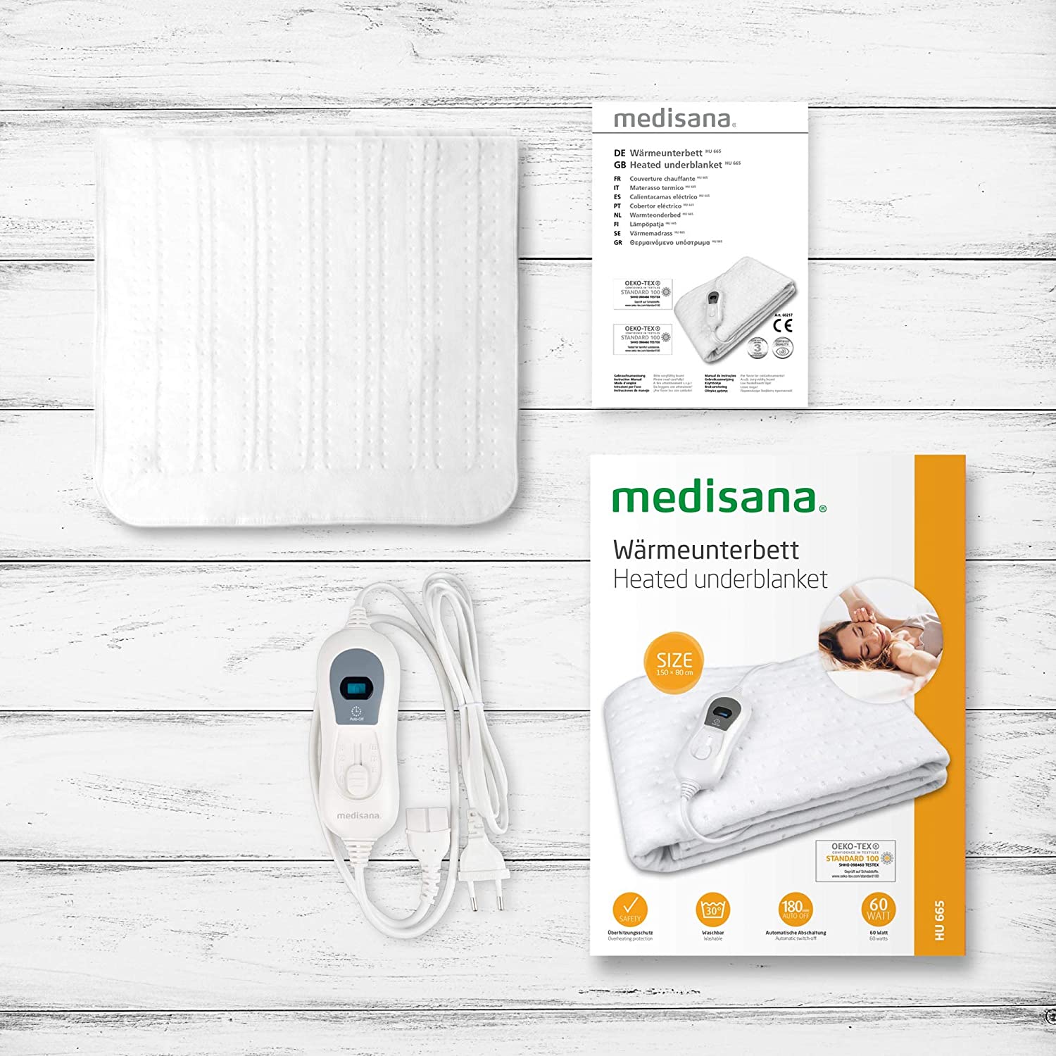 ĐỆM ĐIỆN MEDISANA HU 665