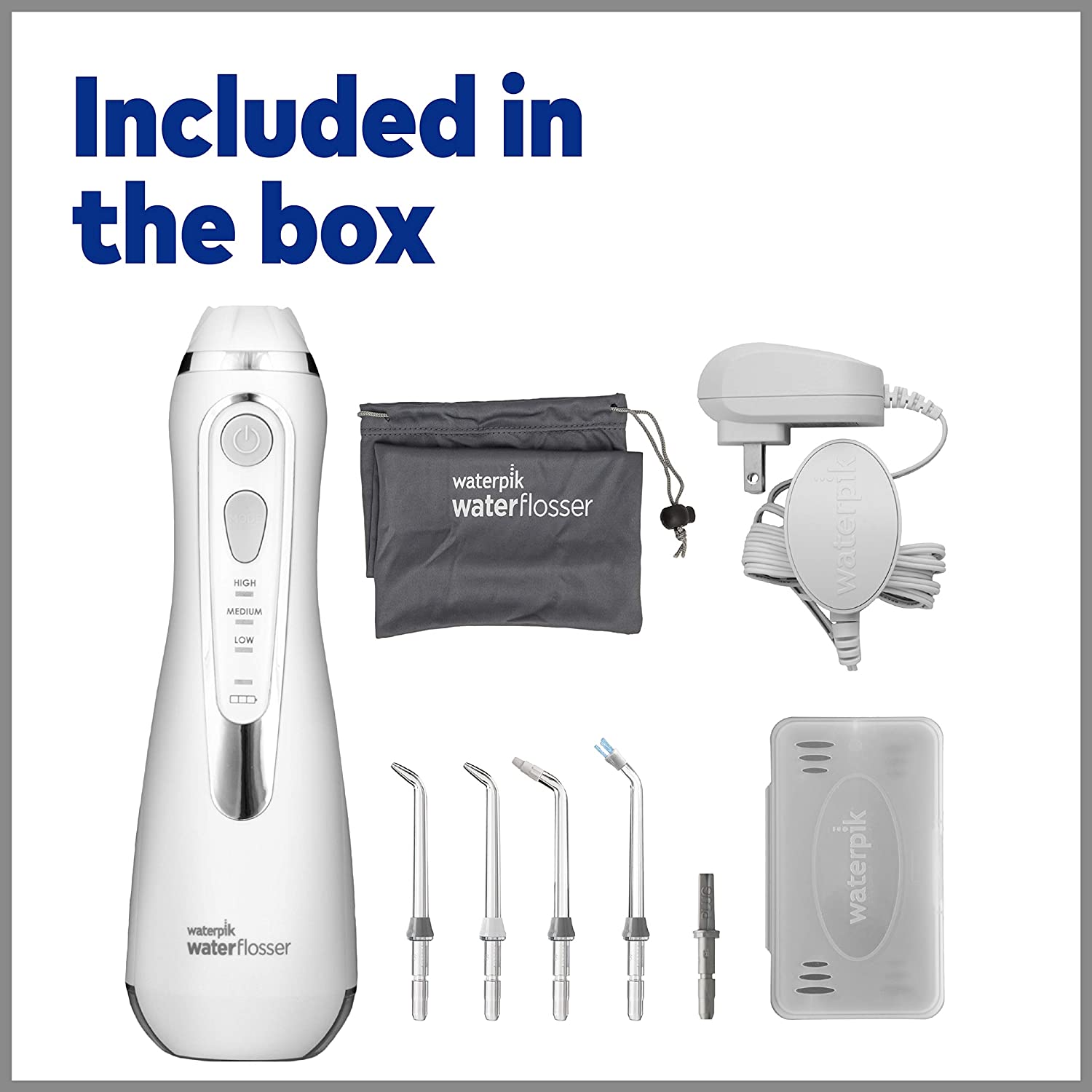 Máy tăm nước Waterpik Wp-560 WHITE