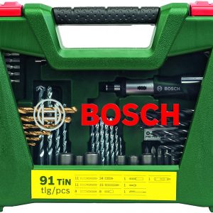 Bộ Phụ Kiện Mũi Khoan Và Tuốc Nơ Vít Bosch 2607017195 - 91 Món