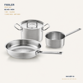 BỘ NỒI FISSLER PROFI SET 3 NẮP INOX