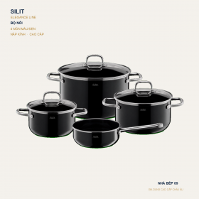 BỘ 4 NỒI SILIT ELEGANCE LINE MÀU ĐEN