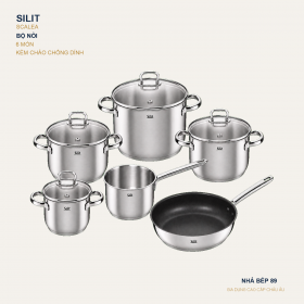BỘ NỒI SILIT SCALEA 6 MÓN