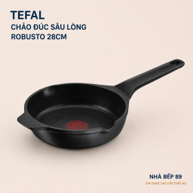 Chảo đúc cao cấp Tefal Robusto có miệng rót 20cm