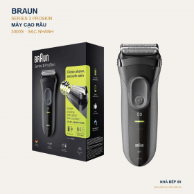 Máy cạo râu  Braun Series 3 ProSkin 3000s