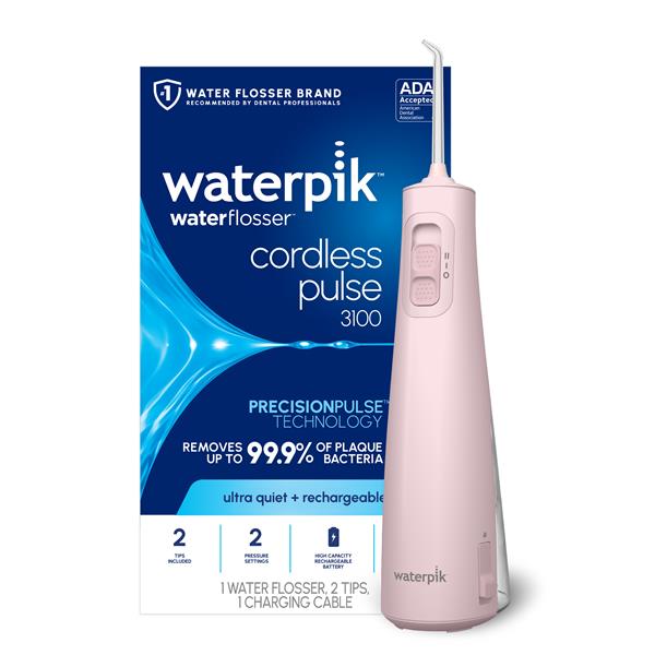 Máy tăm nước không dây Pink Cordless Pulse 3100 WF-20CD014 Màu hồng
