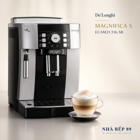Máy pha cà phê tự động De’Longhi Magnifica S ECAM21.116.SB