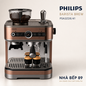 Máy pha cà phê espresso bán tự động Philips Barista Brew  (PSA3228/41)