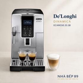 Máy pha cà phê tự động Delonghi Dinamica Ecam350.35.SB