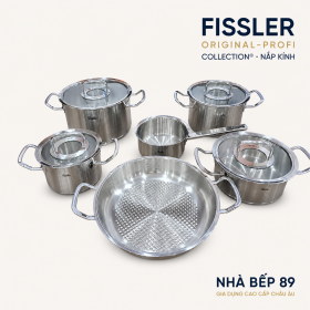 Bộ nồi Fissler Original-Profi Collection®  6 nắp kính