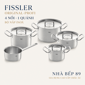 Bộ Nồi Fissler Original-Profi Collection® 4 nồi 1 quánh nắp inox
