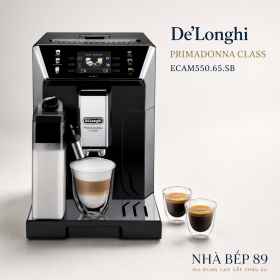 Máy pha cà phê tự động Delonghi PrimaDonna Class ECAM550.65.SB