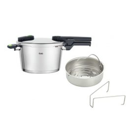 ÁP SUẤT FISSLER VITAQUICK GREEN 4,5L MODEL 2021 KÈM XỬNG HẤP