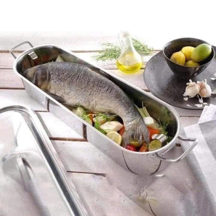 NỒI HẤP CÁ KITCHENCRAFT 45CM