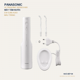 Máy tăm nước siêu âm Panasonic Series 600 EW-DJ66-A303 Mầu trắng