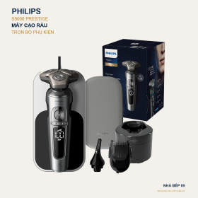 Máy cạo râu khô và ướt Philips Shaver Series 9000 Prestige với Công nghệ SkinIQ SP9885/35