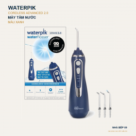 Máy tăm nước Waterpik Cordless Advanced 2.0 WP-583CD Màu Xanh
