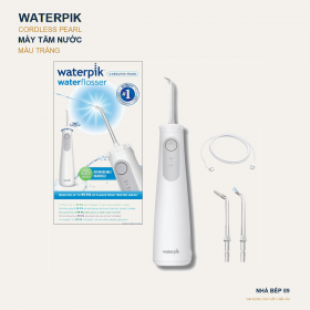 TĂM NƯỚC CẦM TAY KHÔNG DÂY WATERPIK CORDLESS WF-27EU010 MÀU TRẮNG