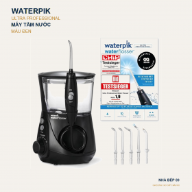 TĂM NƯỚC CẮM ĐIỆN CHUYÊN NGHIỆP WATERPIK ULTRA WF-662EU MÀU ĐEN Model 2026