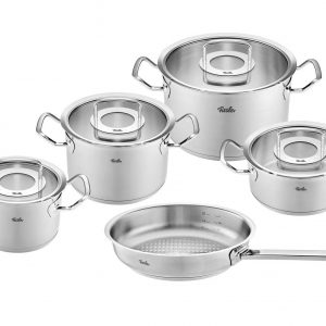BỘ NỒI FISSLER ORIGINAL PROFI COLLECTION 4 NỒI 1 CHẢO NẮP KÍNH