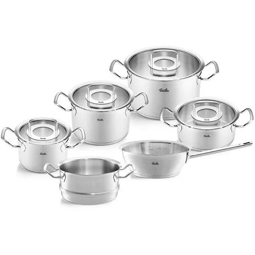 Bộ nồi 6 chiếc Fisler Original-Profi Collection® nắp thủy tinh