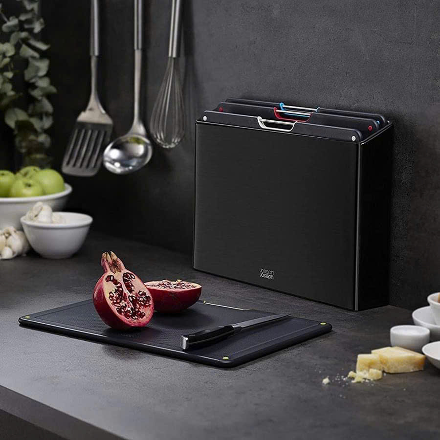 BỘ 4 THỚT JOSEPH JOSEPH 60171 FOLIO BLACK (MÀU ĐEN)
