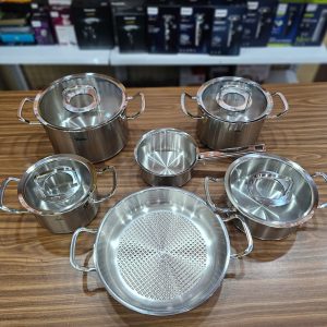 Bộ nồi Fissler Original-Profi Collection® 6 nắp kính