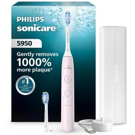 BÀN CHẢI ĐÁNH RĂNG PHILIPS SONICARE 5950 HX7132/03 MÀU HỒNG