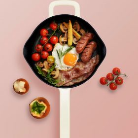 CHẢO GANG FISSLER MOMENT 24CM MÀU KEM