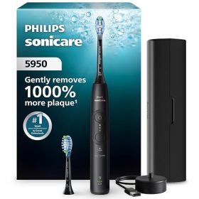 BÀN CHẢI ĐÁNH RĂNG PHILIPS SONICARE 5950 HX7131/03 MÀU ĐEN