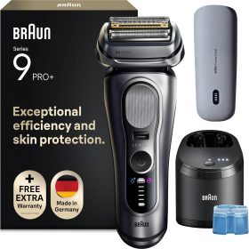 MÁY CẠO RÂU BRAUN SERIES 9 PRO+ 9677cce MÀU BẠC