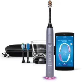 BÀN CHẢI ĐÁNH RĂNG PHILIPS SONICARE DIAMONDCLEAN SMART 9500 HX9923/41 MÀU TÍM